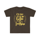 I will Take A Coffee With My Sunshine Graphic Tees! Ultra Soft! Multiple Colors! FreckledFoxCompany