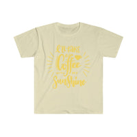 I will Take A Coffee With My Sunshine Graphic Tees! Ultra Soft! Multiple Colors! FreckledFoxCompany