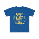 I will Take A Coffee With My Sunshine Graphic Tees! Ultra Soft! Multiple Colors! FreckledFoxCompany