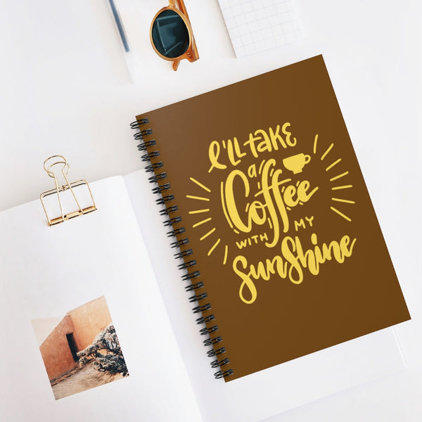 I will take a coffee with my sunshine journal! FreckledFoxCompany