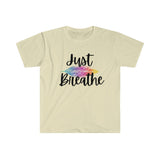 Just Breathe Graphic Tees! Unisex, Ultra soft, Artsy Design! FreckledFoxCompany