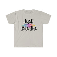 Just Breathe Graphic Tees! Unisex, Ultra soft, Artsy Design! FreckledFoxCompany