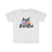 Just Breathe Graphic Tees! Unisex, Ultra soft, Artsy Design! FreckledFoxCompany