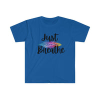 Just Breathe Graphic Tees! Unisex, Ultra soft, Artsy Design! FreckledFoxCompany