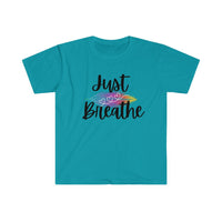 Just Breathe Graphic Tees! Unisex, Ultra soft, Artsy Design! FreckledFoxCompany