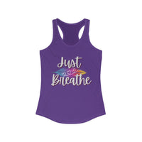 Just Breathe Women's Ideal Racerback Tank Top! FreckledFoxCompany