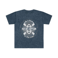 Kayak Captain Life is Better at The Lake Unisex Graphic Tees! Summer Vibes! FreckledFoxCompany