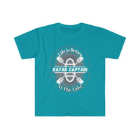 Kayak Captain Life is Better at The Lake Unisex Graphic Tees! Summer Vibes! FreckledFoxCompany