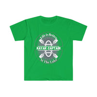 Kayak Captain Life is Better at The Lake Unisex Graphic Tees! Summer Vibes! FreckledFoxCompany