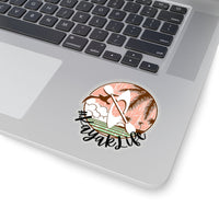 Kayak Life Sticker! Transparent, White, 4 sizes! FreckledFoxCompany