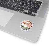 Kayak Life Sticker! Transparent, White, 4 sizes! FreckledFoxCompany