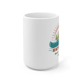 Kayaking, Burn Off The Crazy Ceramic Mug 15oz! FreckledFoxCompany