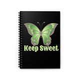 Keep Sweet Green Ombre Butterfly Journal! FreckledFoxCompany