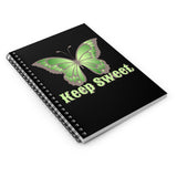 Keep Sweet Green Ombre Butterfly Journal! FreckledFoxCompany