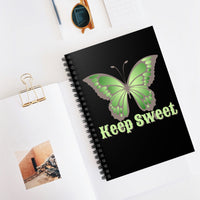 Keep Sweet Green Ombre Butterfly Journal! FreckledFoxCompany