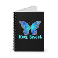 Keep Sweet Ombre Blue Butterfly Journal! FreckledFoxCompany