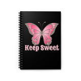 Keep Sweet Ombre Pink Butterfly Journal! FreckledFoxCompany