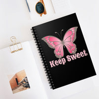 Keep Sweet Ombre Pink Butterfly Journal! FreckledFoxCompany