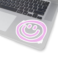 Lavender Smile More Vinyl Sticker! FreckledFoxCompany