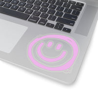 Lavender Smile More Vinyl Sticker! FreckledFoxCompany