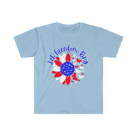 Let Freedom Unisex Graphic Tee! Independence Day! FreckledFoxCompany