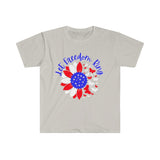 Let Freedom Unisex Graphic Tee! Independence Day! FreckledFoxCompany