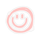 Light Pink Smile More Vinyl Sticker! FreckledFoxCompany