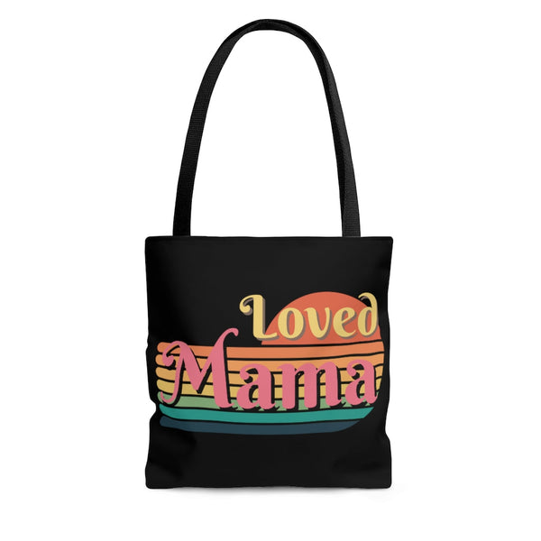 Loved Mama Retro Tote Bag! Mothers Day Gift! 3 Sizes Available! FreckledFoxCompany