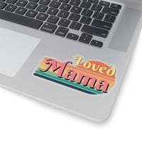 Loved Mama Retro Vinyl Sticker! Mothers Day Gift! FreckledFoxCompany