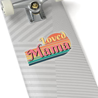 Loved Mama Retro Vinyl Sticker! Mothers Day Gift! FreckledFoxCompany