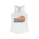 Loved Mama Retro Women's Racerback Tank! Mothers Day Gift! Ultra Soft! FreckledFoxCompany