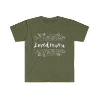 Loved Mama Unisex Graphic Tees! Mothers Day! 100% Cotton! FreckledFoxCompany