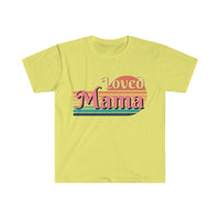 Loved Mama Unisex Retro Graphic Tees! Ultra Soft 100% Cotton! FreckledFoxCompany