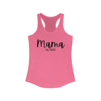 Mama Est. 2022 Women's Racerback Tank! Mothers Day Gifts! FreckledFoxCompany