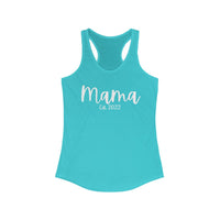 Mama Est. 2022 Women's Racerback Tank! Mothers Day Gifts! FreckledFoxCompany