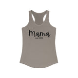 Mama Est. 2022 Women's Racerback Tank! Mothers Day Gifts! FreckledFoxCompany