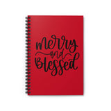 Merry and Blessed Journal! Winter Vibes! FreckledFoxCompany