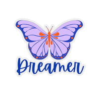 Navy Blue Dreamer Butterfly Vinyl Sticker! FreckledFoxCompany