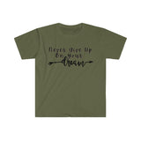 Never Give Up On Your Dreams Graphic Tees! Unisex, Soft, Great For Everyday Life! FreckledFoxCompany