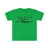 Never Give Up On Your Dreams Graphic Tees! Unisex, Soft, Great For Everyday Life! FreckledFoxCompany