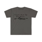 Never Give Up On Your Dreams Graphic Tees! Unisex, Soft, Great For Everyday Life! FreckledFoxCompany