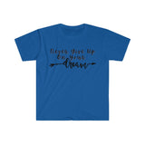 Never Give Up On Your Dreams Graphic Tees! Unisex, Soft, Great For Everyday Life! FreckledFoxCompany