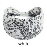 New Boho Flower Print Wide Headbands Vintage Knot Elastic Turban Headwrap for Women Girls Cotton Soft Bandana Hair Accessories FreckledFoxCompany