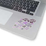 Ombre Purple Fish Vinyl Sticker! FreckledFoxCompany