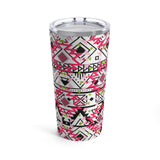 Pink Aztec Tumbler 20oz! Drinkware, Tumblers! FreckledFoxCompany