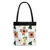 Pink Floral Tote Bag! Accessories, Beach Bag! FreckledFoxCompany