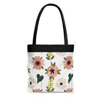 Pink Floral Tote Bag! Accessories, Beach Bag! FreckledFoxCompany