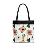 Pink Floral Tote Bag! Accessories, Beach Bag! FreckledFoxCompany