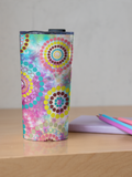 Pinwheel Tie Dye Tumbler 20oz! Drinkware, Tumblers! FreckledFoxCompany