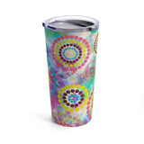 Pinwheel Tie Dye Tumbler 20oz! Drinkware, Tumblers! FreckledFoxCompany